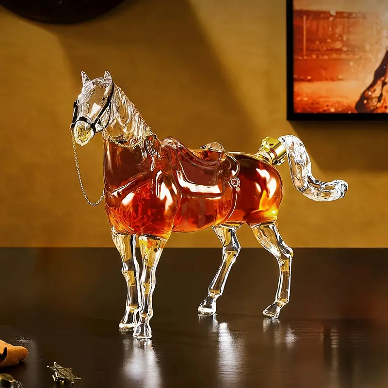 Horse Shaped Whiskey Decanter