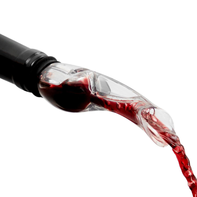 Instant Wine Aerator Pour Spout With Drip Free Design-Wine and Whiskey Decanter