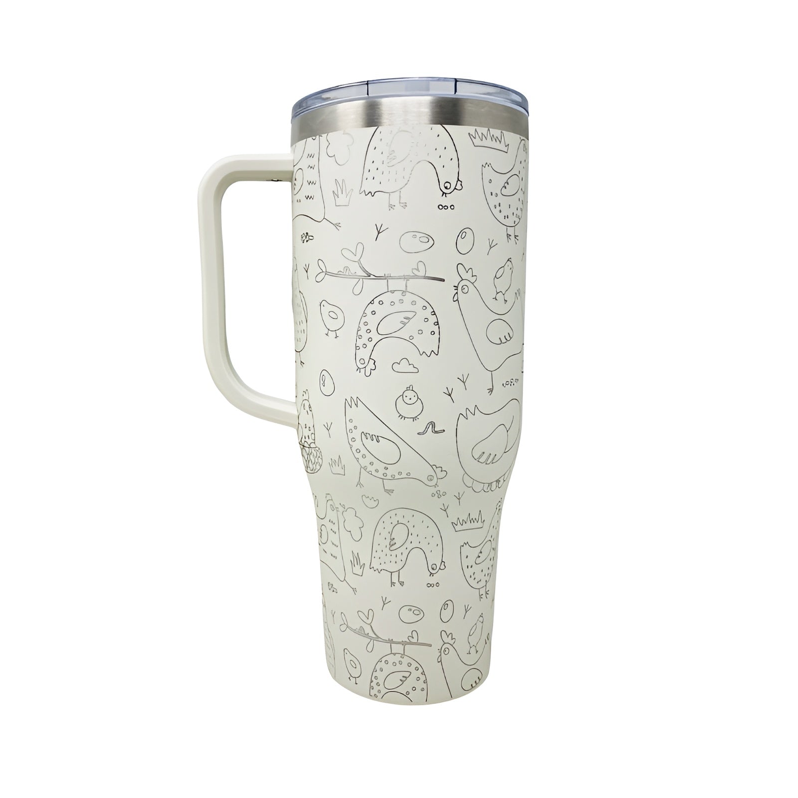 Insulated Travel Tumbler Handle – Keeps Drinks Hot