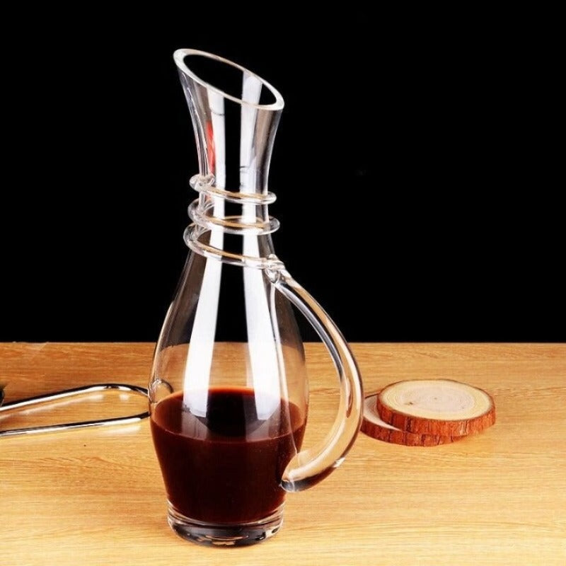 Crystal Wine Decanter-Wine and Whiskey Decanter