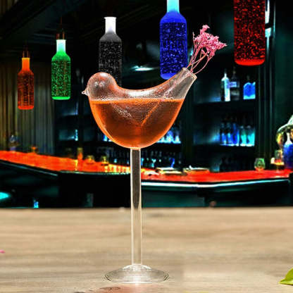 Bird Shaped Cocktail Glass-Wine and Whiskey Decanter