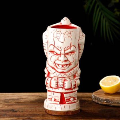 Ceramic Tribal Style Mug-Wine and Whiskey Decanter
