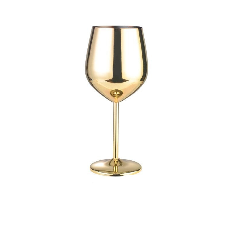 Stainless Steel Wine Glass-Wine and Whiskey Decanter