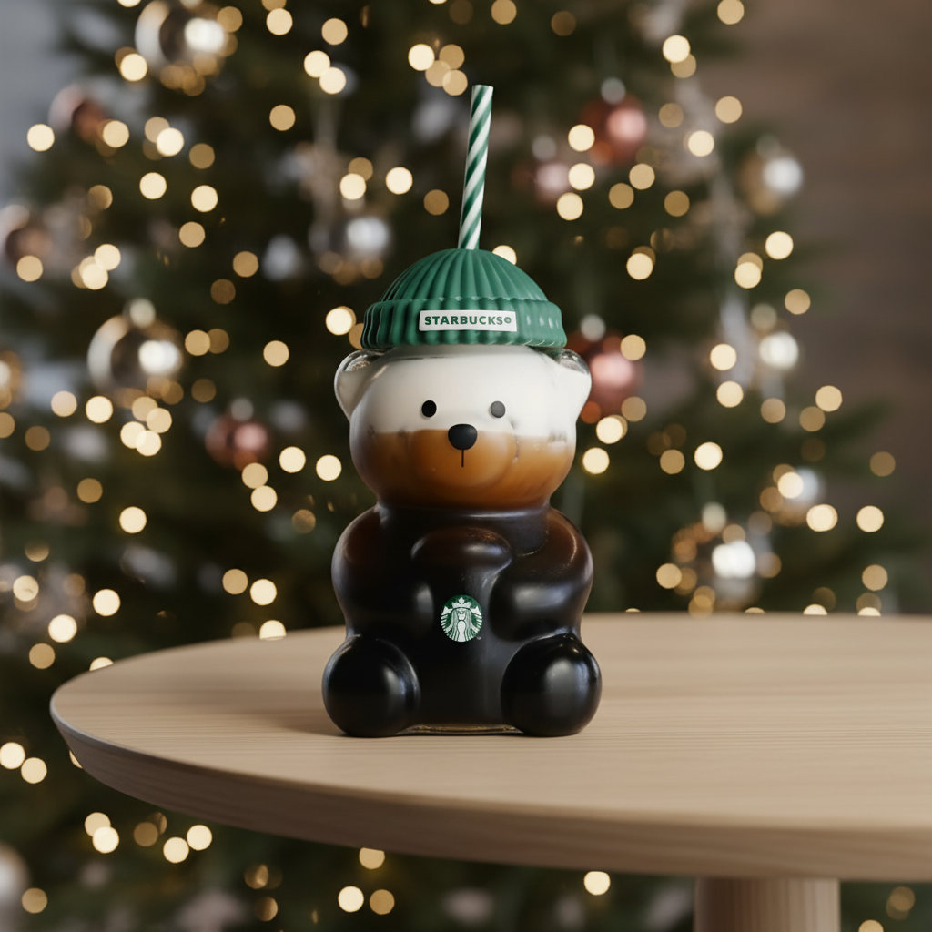 Starbies Bearista Coffee Cup For Holiday Gift And Family Gatherings