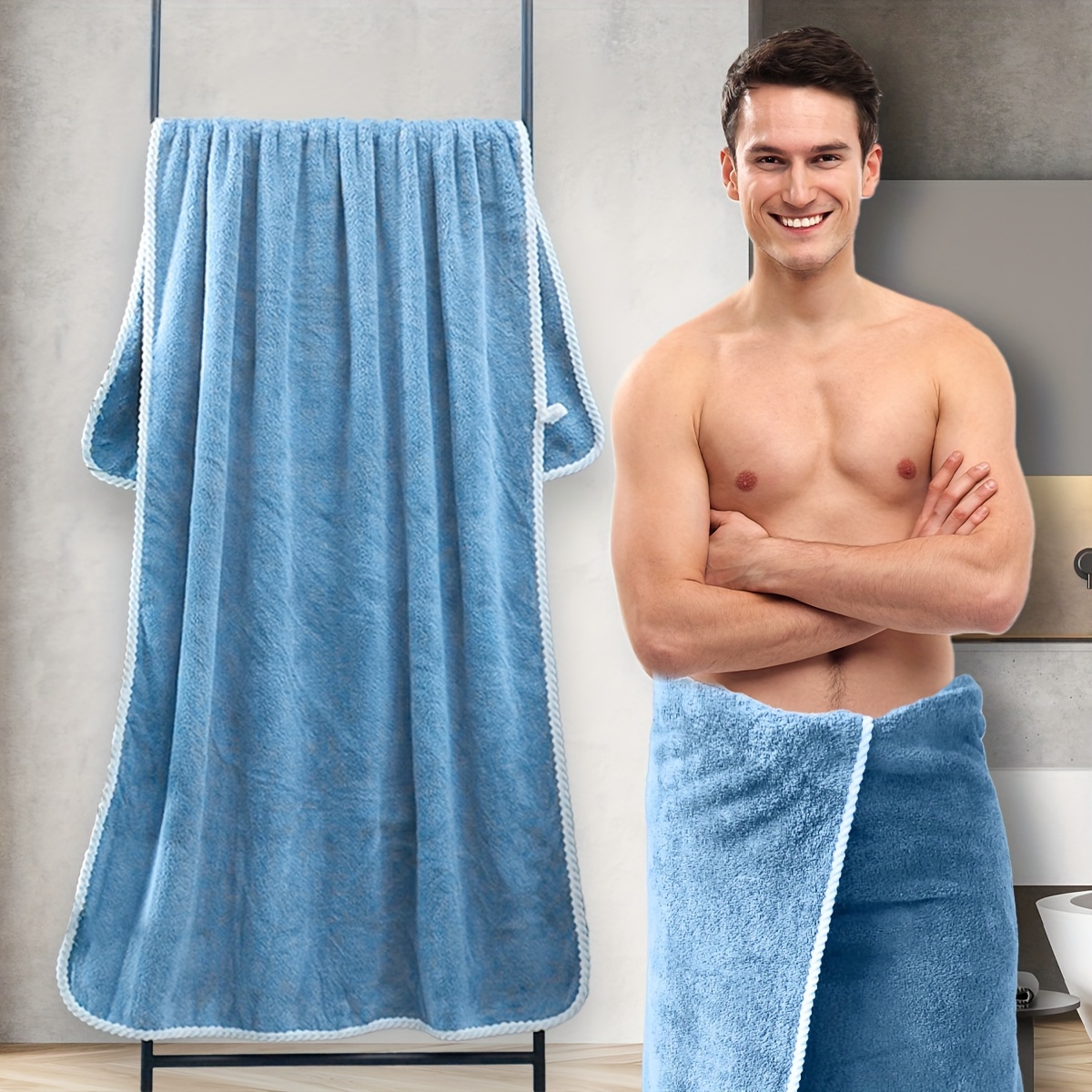 Extra Large Microfiber Ultra Soft Absorbent Bath Towel