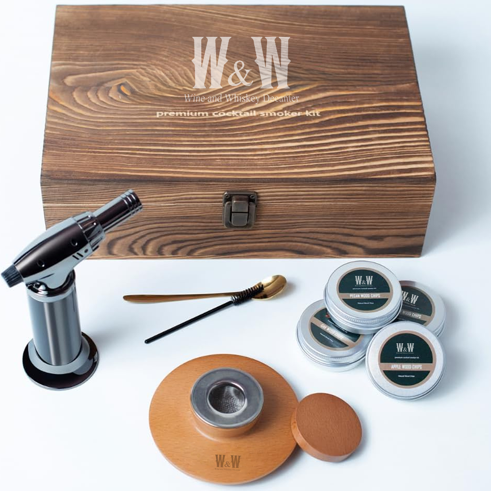 Flavor Infuser Kit With Torch And 6 Wood Blends