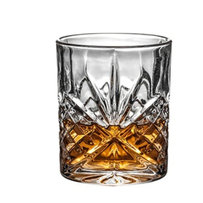 Old Fashioned Scotch Glasses-Wine and Whiskey Decanter