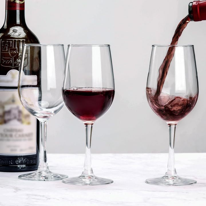 12 oz Wine Glass Set For Elegant And Versatile Drinkware-Wine and Whiskey Decanter