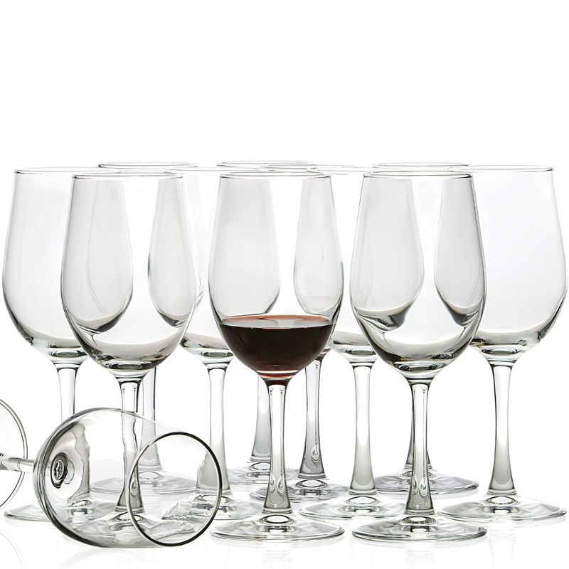 12 oz Wine Glass Set For Elegant And Versatile Drinkware-Wine and Whiskey Decanter