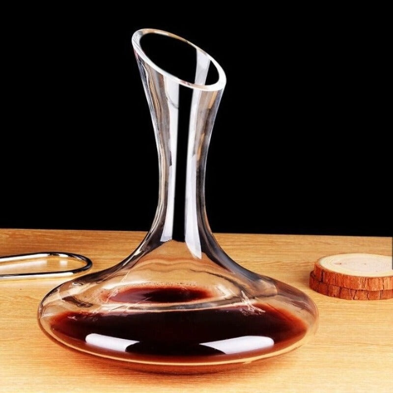 Crystal Wine Separator-Wine and Whiskey Decanter