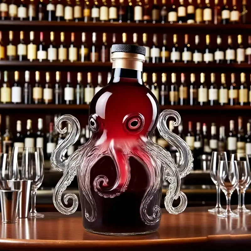 Octopus Shaped Whiskey And Wine Decanter