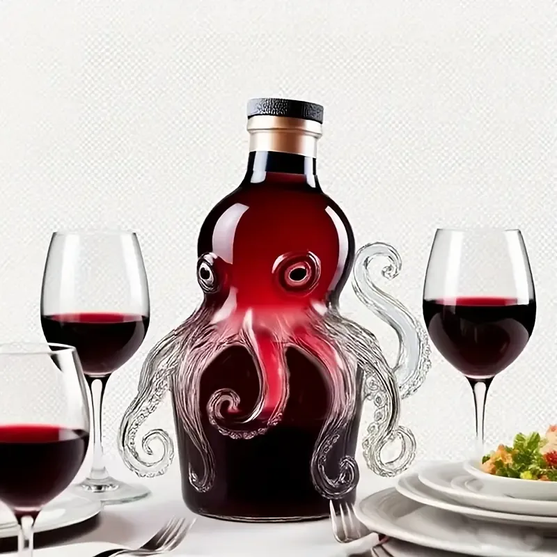 Octopus Shaped Whiskey And Wine Decanter