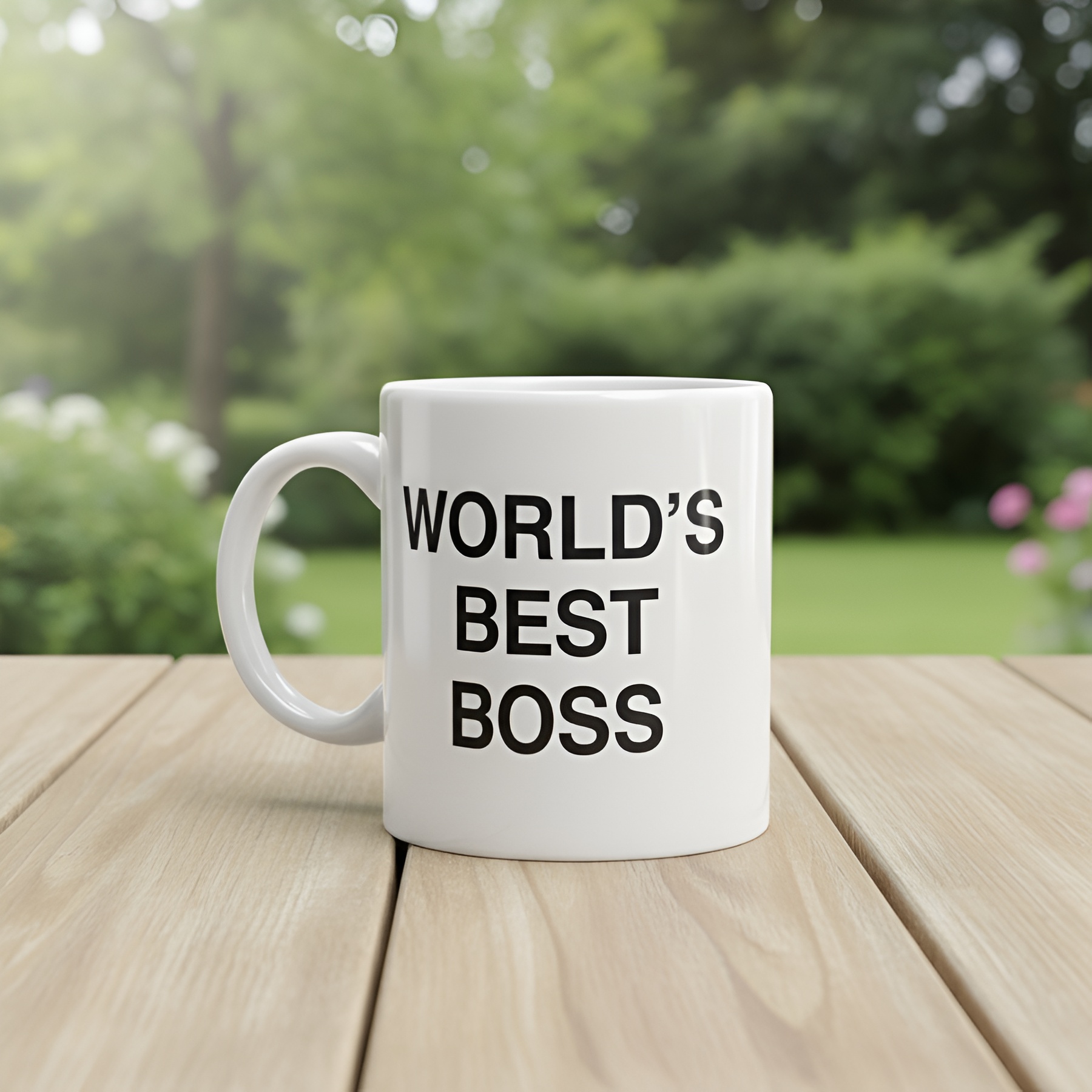 Office Desk Mug With Quote For Boss And Team Members