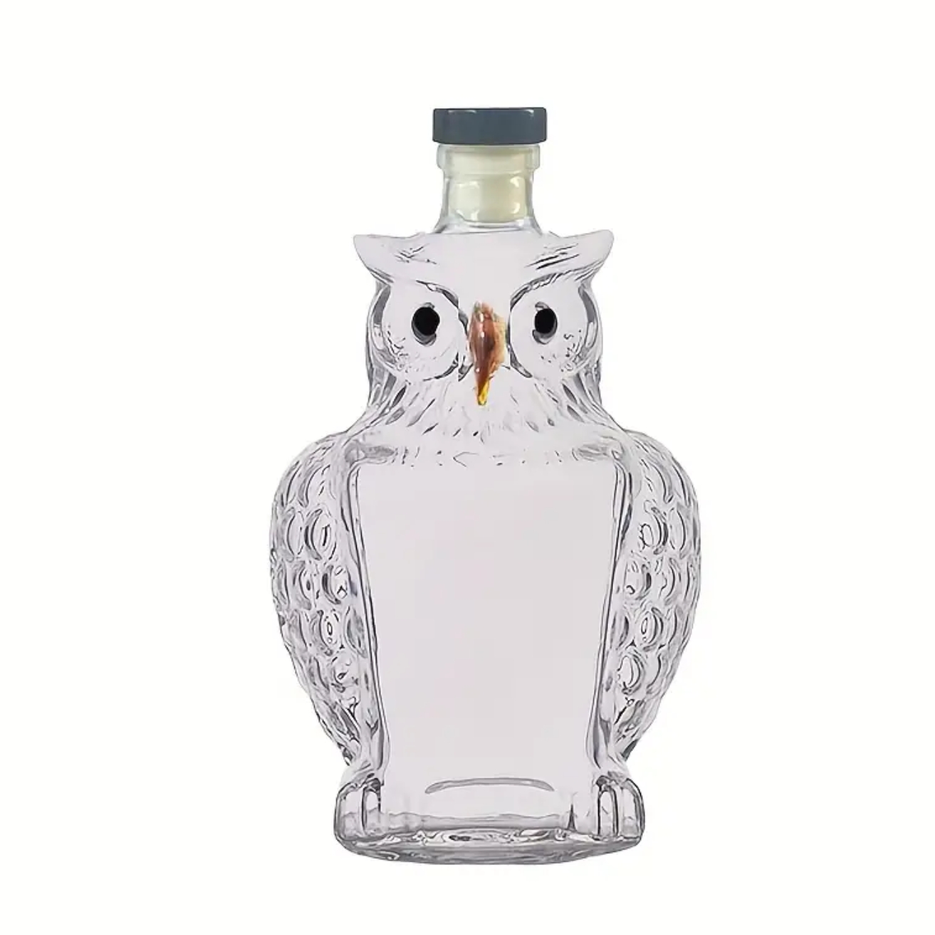 Owl Shaped Glass Wine Decanter Creative Mini Bottle