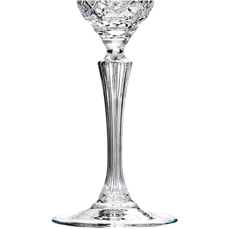 Pack OF 4 Flute Design Whiskey Glasses for Bourbon and Scotch-Wine and Whiskey Decanter