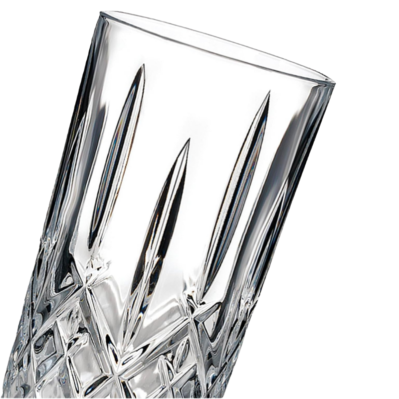 Pack OF 4 Hiball Whiskey Glasses For Cocktails And Spirits-Wine and Whiskey Decanter