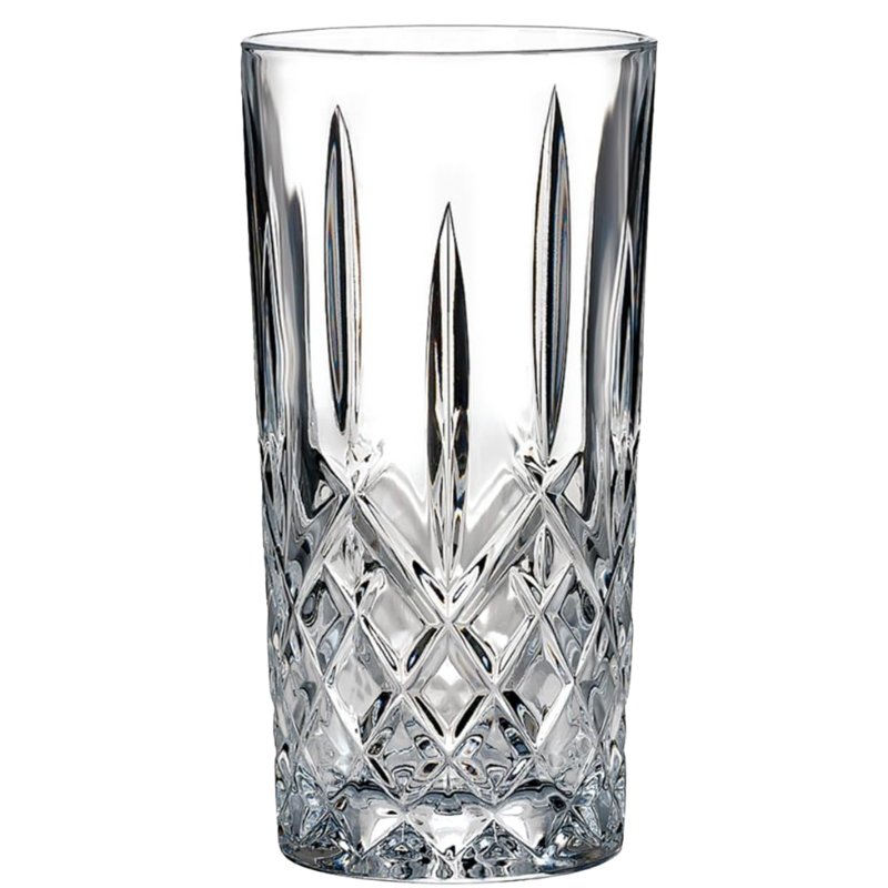 Pack OF 4 Hiball Whiskey Glasses For Cocktails And Spirits-Wine and Whiskey Decanter