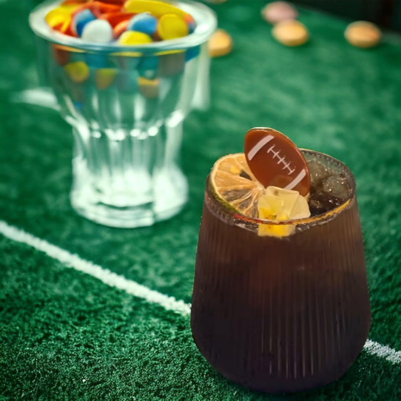 Pack OF 5 Striped Whiskey Glasses Elegant Barware Set-Wine and Whiskey Decanter