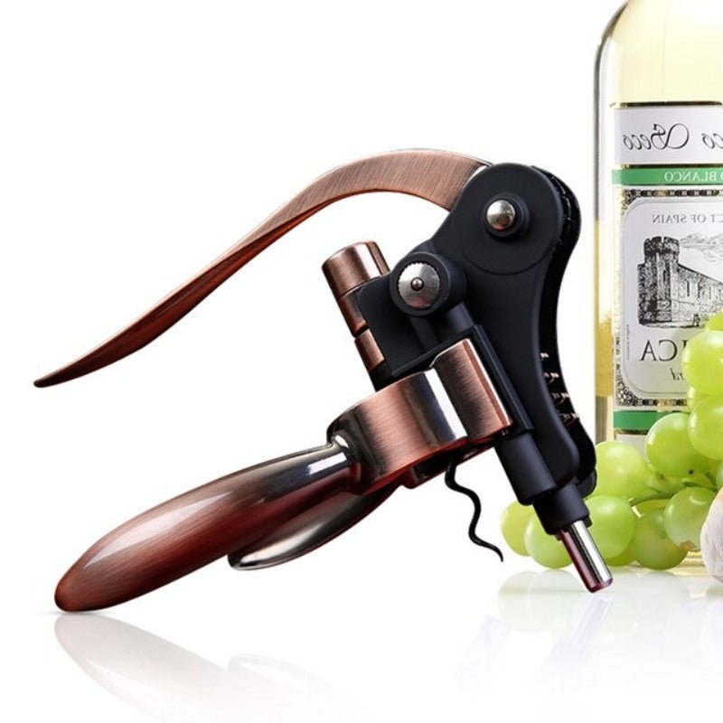 Stainless Steel Bottle Opener-Wine and Whiskey Decanter