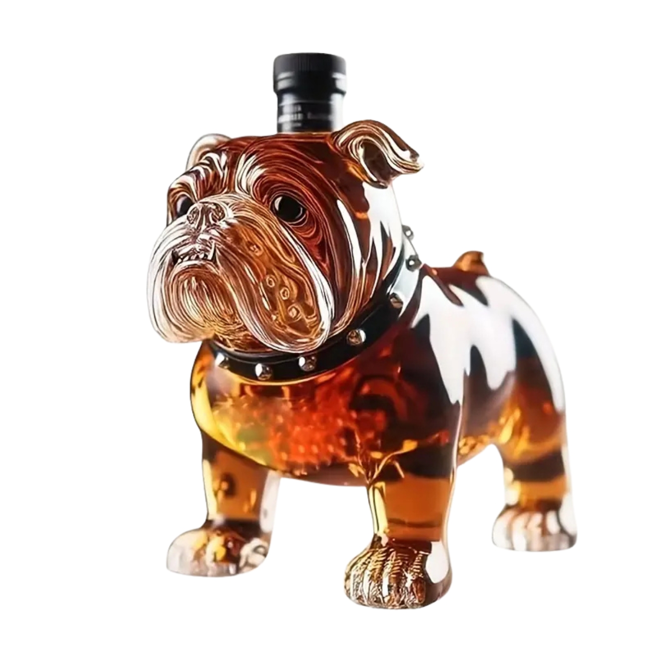 Puppy Shaped Glass Wine Decanter Mini Whiskey Bottle