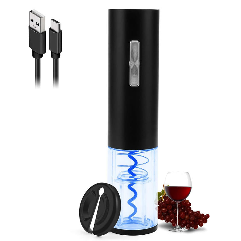 Rechargeable Automatic Design Electric Wine Opener For Parties-Wine and Whiskey Decanter