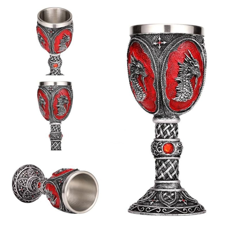 Coolest Stainless Steel Glass-Wine and Whiskey Decanter