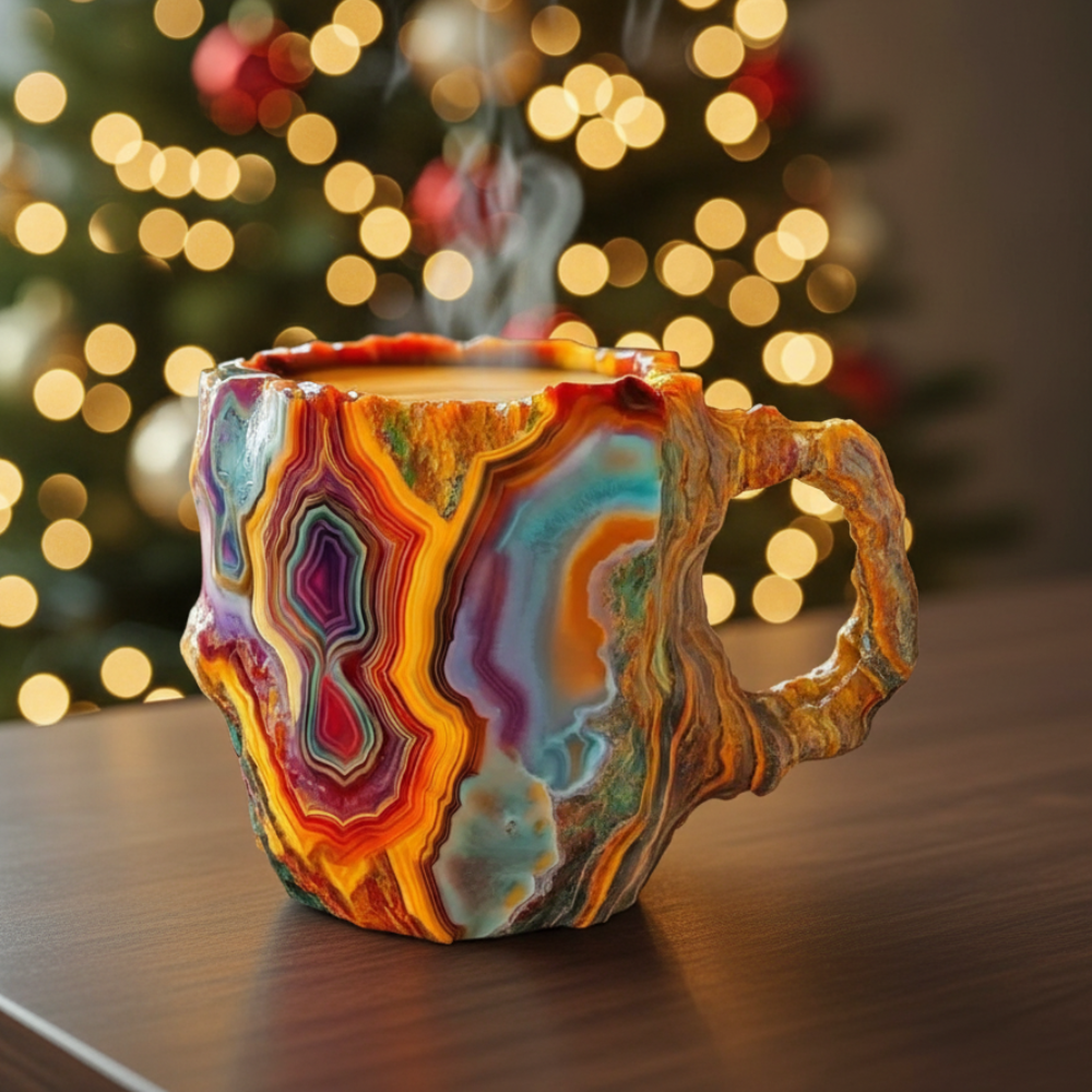 Refined Mineral Crystal Mug For Holiday Gift
