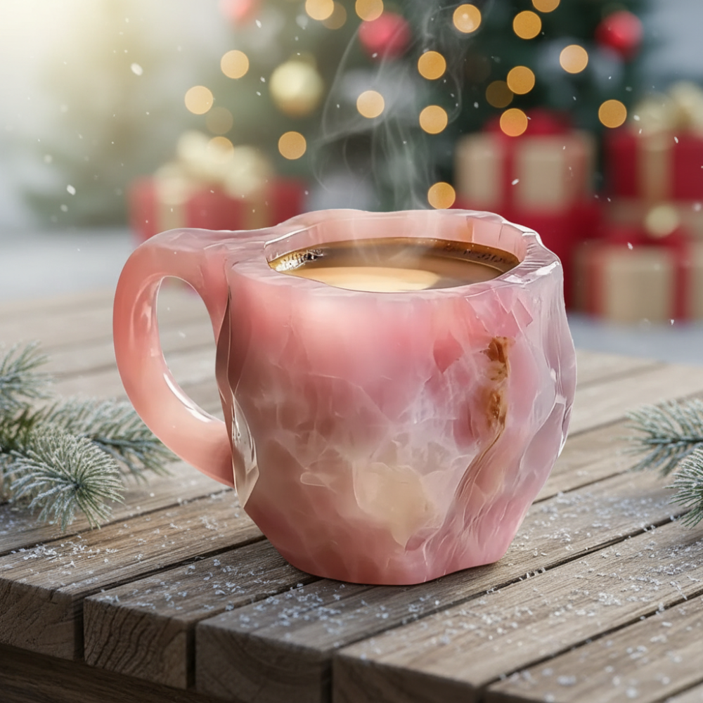 Refined Mineral Crystal Mug For Holiday Gift