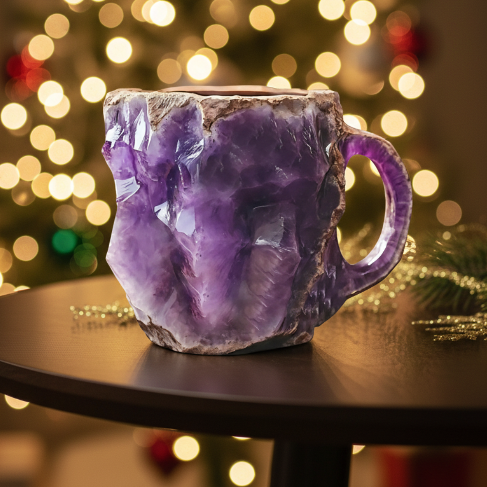 Refined Mineral Crystal Mug For Holiday Gift