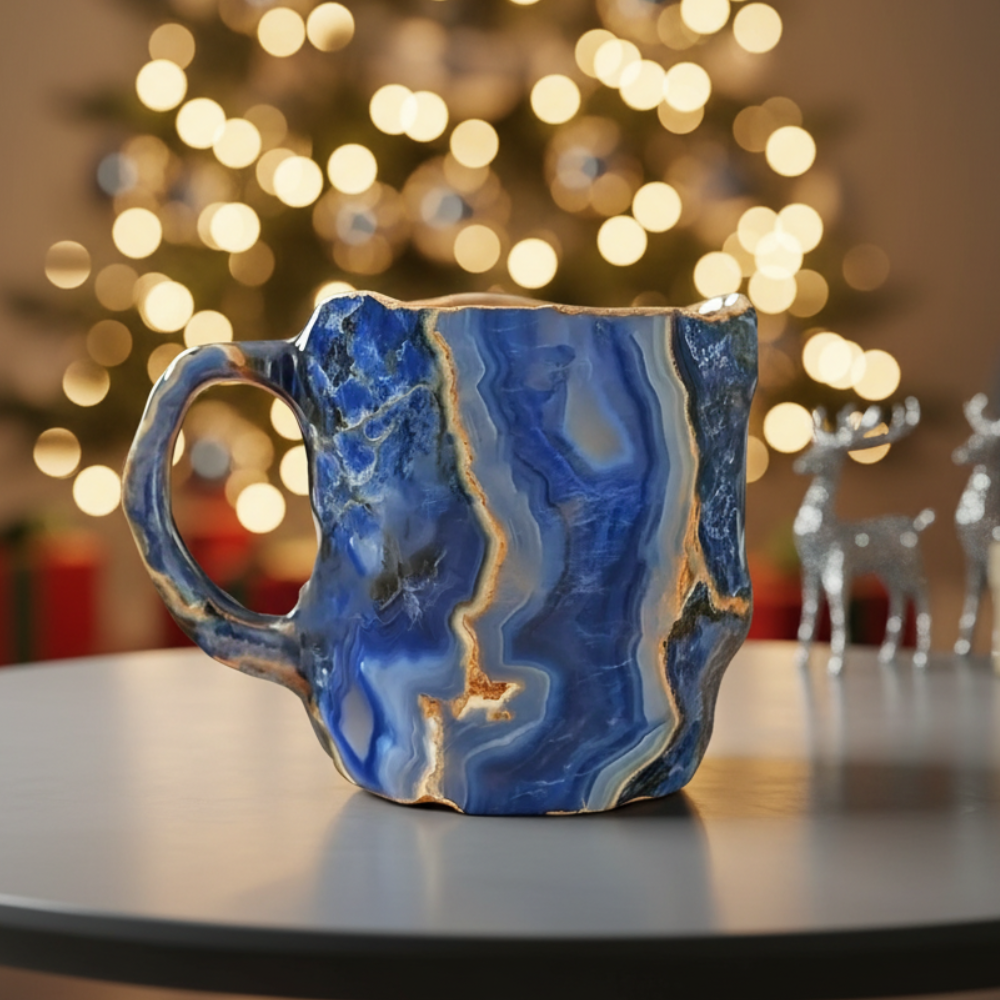 Refined Mineral Crystal Mug For Holiday Gift