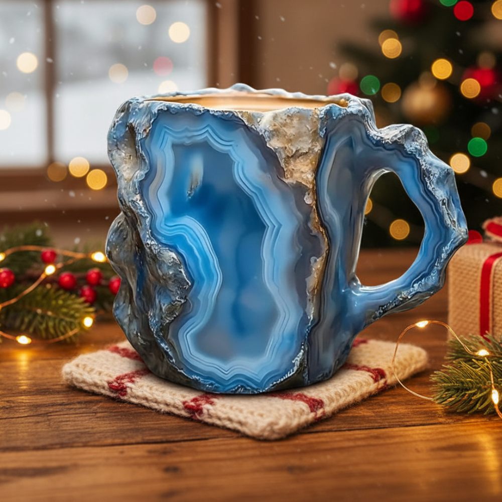 Refined Mineral Crystal Mug For Holiday Gift