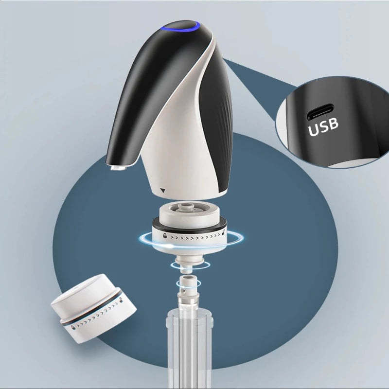 One Touch Electric Wine Pourer-Wine and Whiskey Decanter