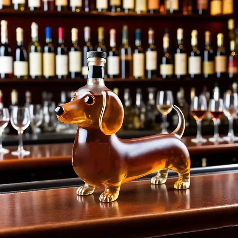 Sausage Dog Shaped Decanter