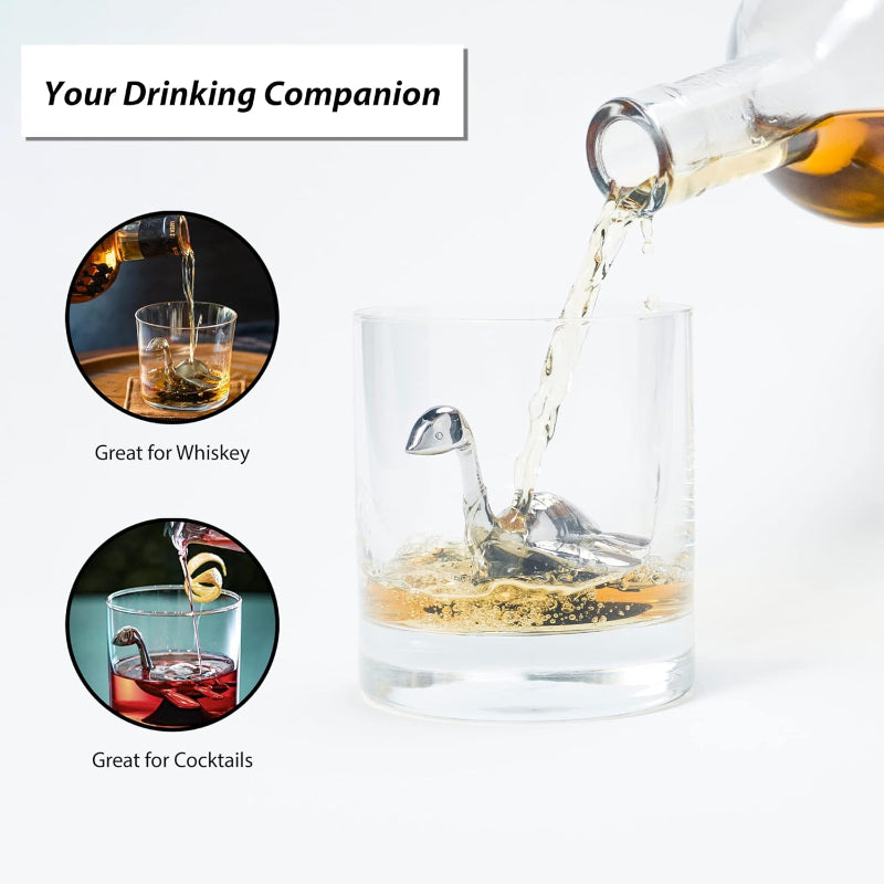 Novelty Whiskey Chilling Stone Reusable Drink Cooler-Wine and Whiskey Decanter