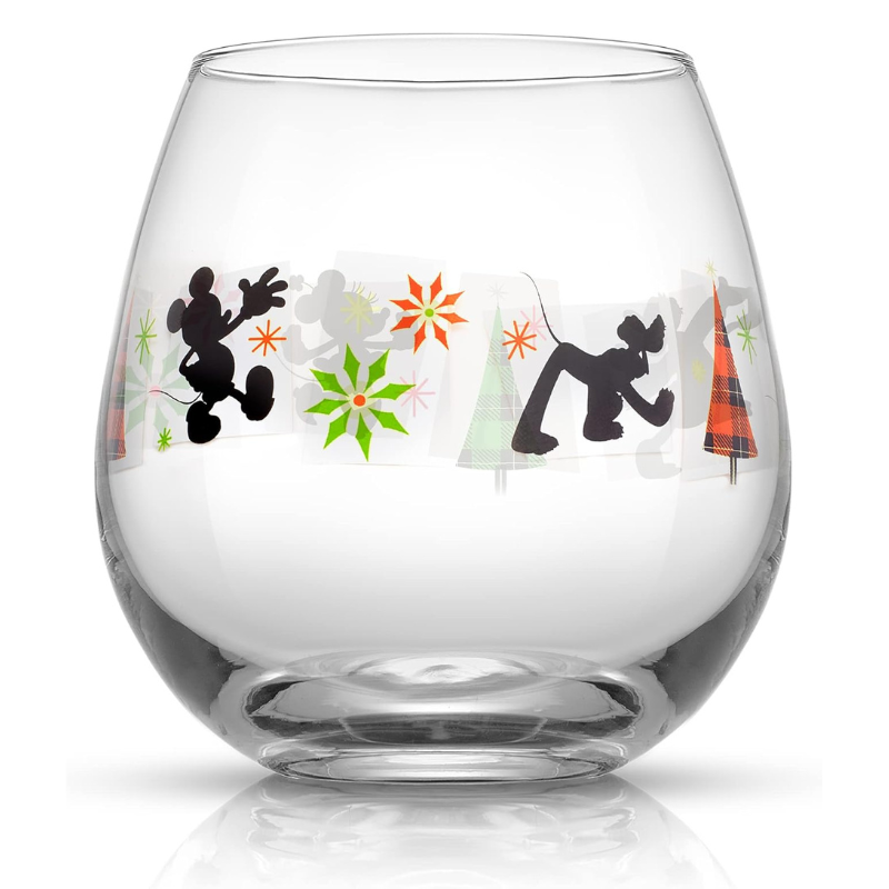 Cartoon Printed Wine Glasses Fun Set For All Occasions-Wine and Whiskey Decanter