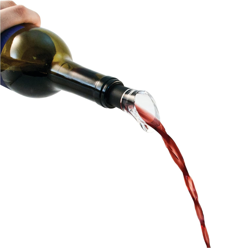 Set Of 2 Drip Free Pourer For Wines-Wine and Whiskey Decanter