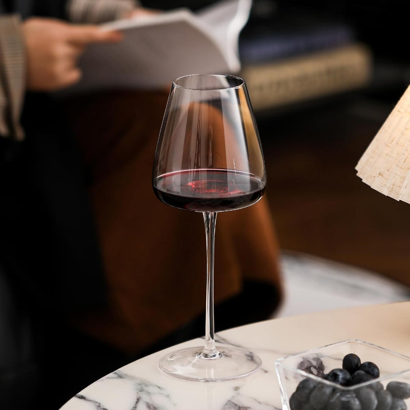 Crystal Wine Glasses Set Gift Box And Long Stem Design-Wine and Whiskey Decanter