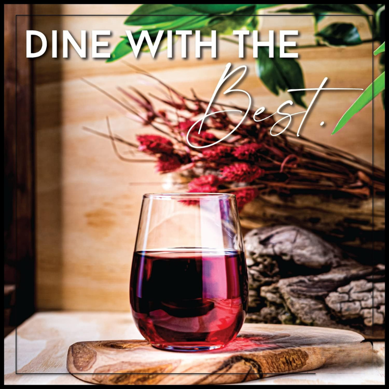 Dishwasher Safe Wine Glasses Set Of 6 Stemless And Versatile Design-Wine and Whiskey Decanter