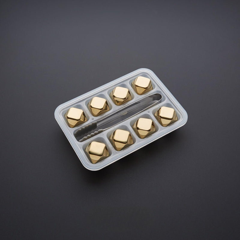 Diamond Shaped Whiskey Stones Set Non Diluting Reusable Cubes