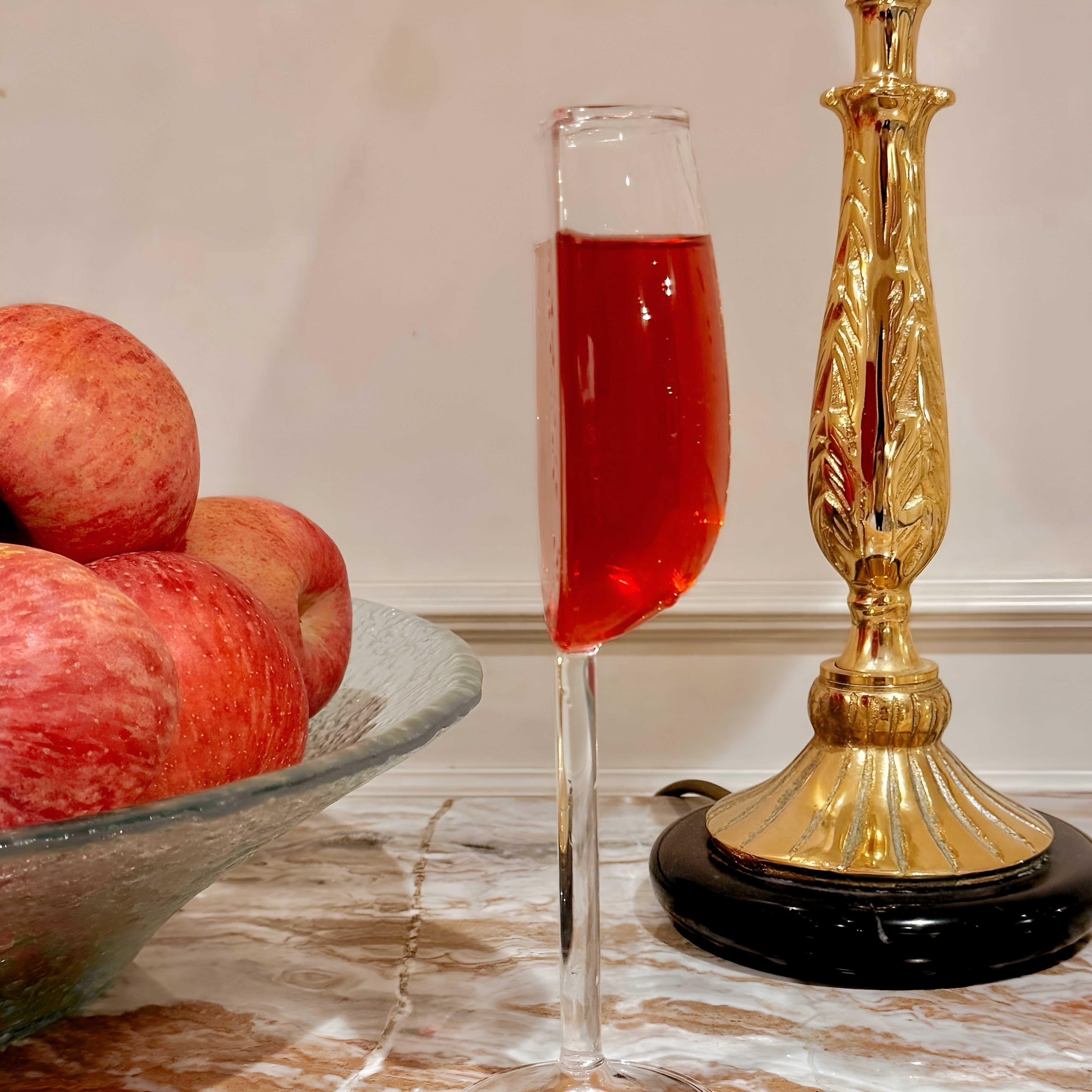 Set of Two One Drinking Glasses – A Toast to Togetherness-Wine and Whiskey Decanter