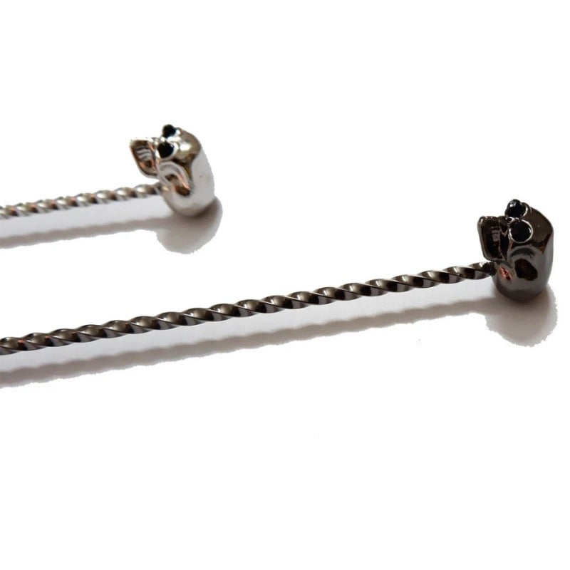 Cocktail Skull Bar Spoon-Wine and Whiskey Decanter