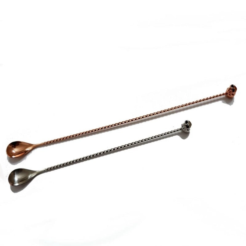 Cocktail Skull Bar Spoon-Wine and Whiskey Decanter