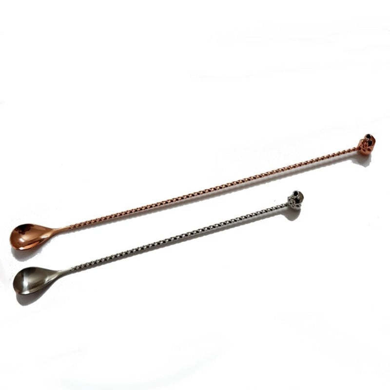 Cocktail Skull Bar Spoon-Wine and Whiskey Decanter