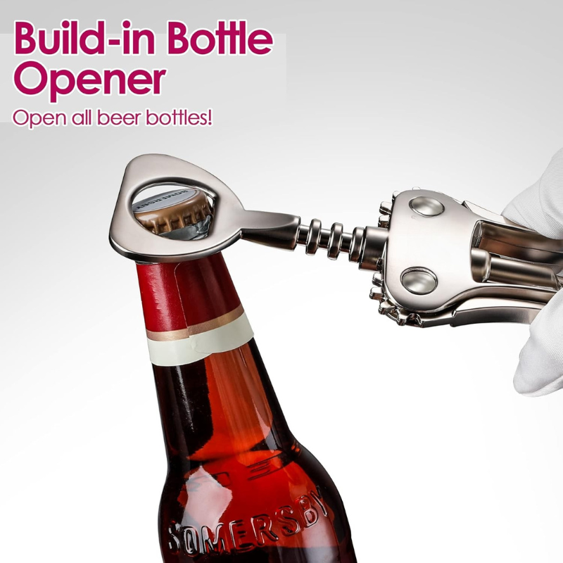 Spiral Wing Design Corkscrew Wine Opener