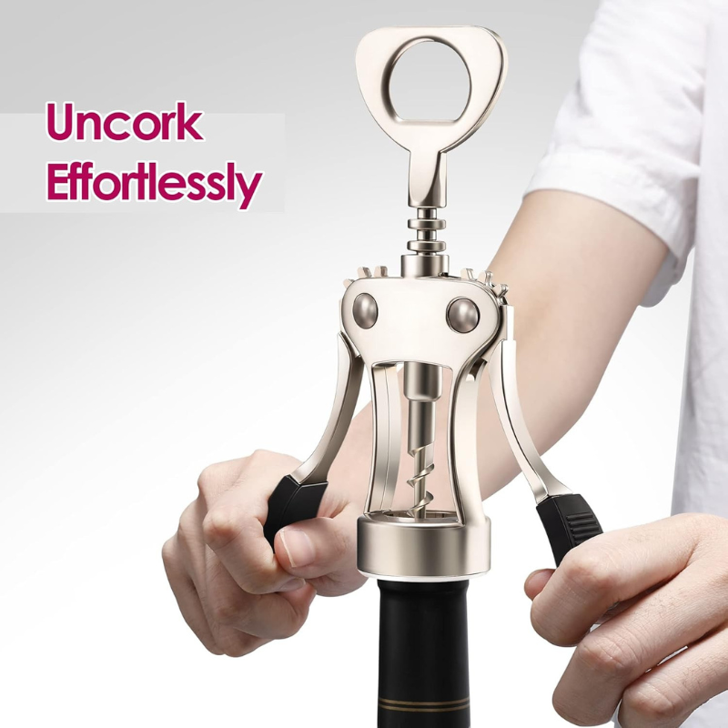 Spiral Wing Design Corkscrew Wine Opener