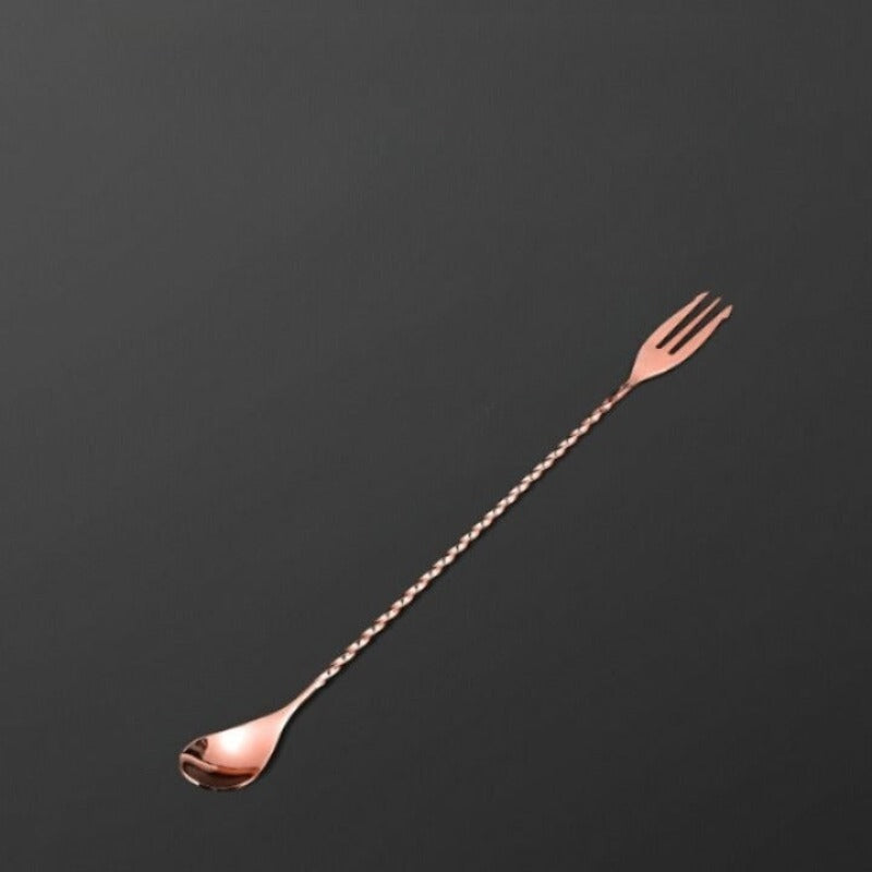 Cocktail Fork Bar Spoon-Wine and Whiskey Decanter