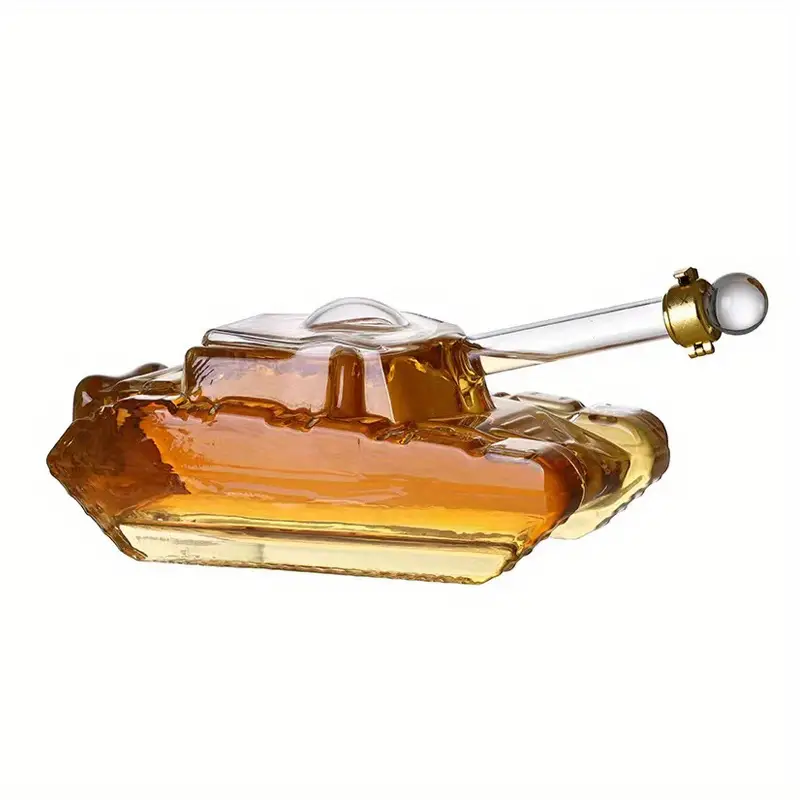 Tank Shaped Whiskey Decanter