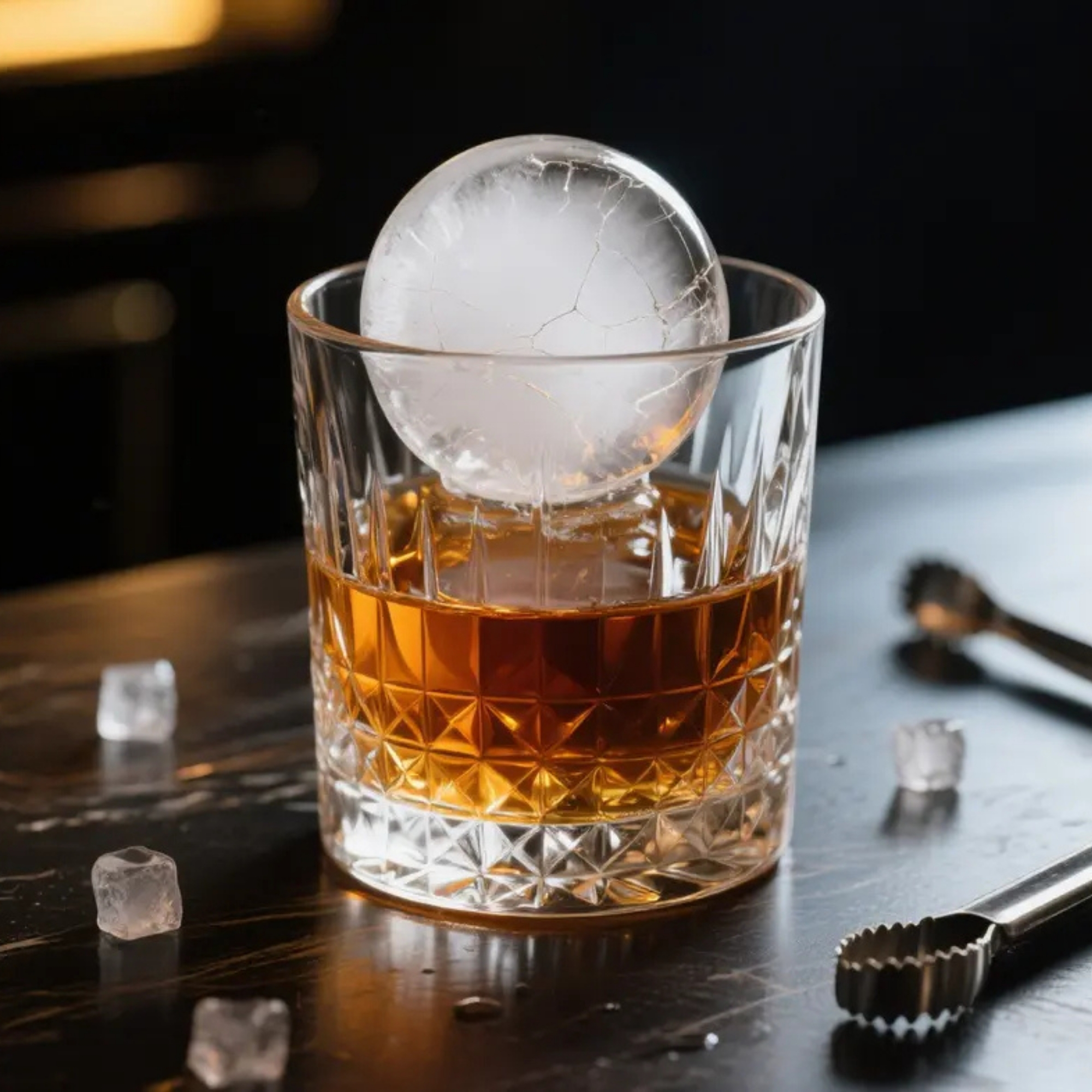 Three Round Spherical Ice Ball Molds Set