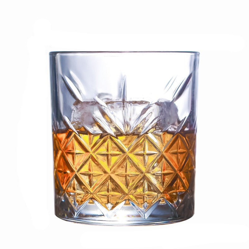 Twisted Whiskey Glass Set-Wine and Whiskey Decanter