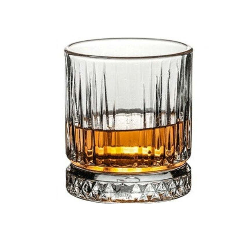 Twisted Whiskey Glass Set-Wine and Whiskey Decanter